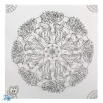 کتاب کار هنر ماندالا برای کودکان ۳:سطح سخت (رنگ آمیزی زیبا و خلاقانه)
