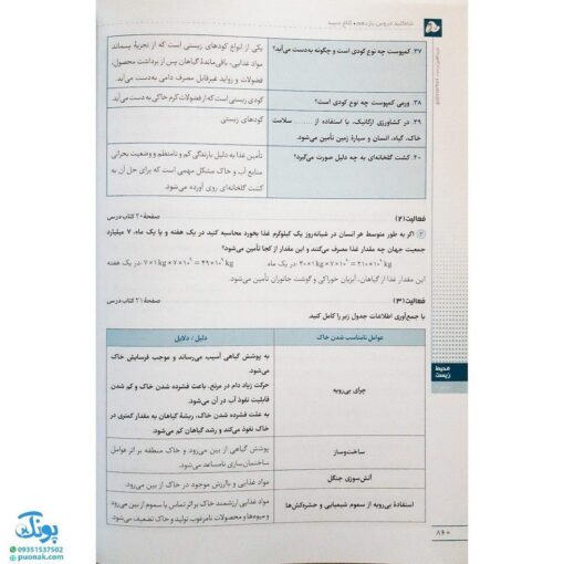 کتاب گام به گام دروس یازدهم کلاغ سپید علوم تجربی | شاه کلید
