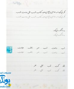 کتاب خوش خطی دوم دبستان خیلی سبز (کتابی برای رهایی از خرچنگ ها و قورباغه ها)
