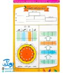 تخته کار لوح آسان آموز حساب ریاضی سوم دو رو لمینت وایت بردی مدل سلام