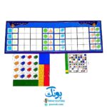 بازی جدول شگفت انگیز شکل و رنگ ۴×۴