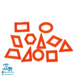 شابلون اشکال هندسی ۱۱ عددی (به همراه محیط و مساحت)