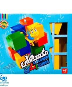 بازی فکری مکعب‌های رنگی سنجاقک ۱۲ تایی | COLORED CUBES