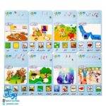فلش کارت الفبا و آموزش نشانه ها (دارای ۴۰ عدد کارت ۳۲ حرف + ۸ نشانه)