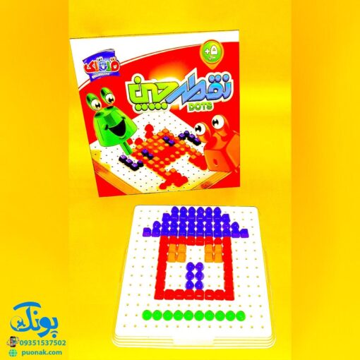بازی فکری آموزشی نقطه چین قلقلک | DOTS