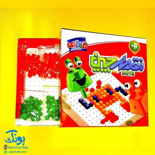 بازی فکری آموزشی نقطه چین قلقلک | DOTS