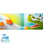 کتاب تصویری سنجاب بازیگوش (کتاب های بی نوشته وردلس، آموزش و پرورش خلاقیت در کودکان)
