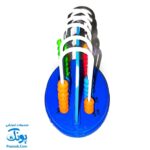 چرتکه ۵ میله پلاستیکی برند بازی آموز