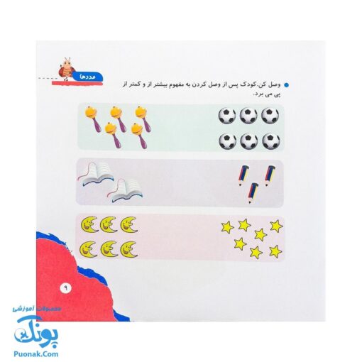 مجموعه کتاب های مهارت محور کفشدوزک جلد ۸ (عدد ها)