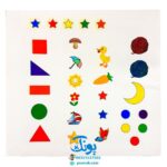 مجموعه کتاب های مهارت محور کفشدوزک جلد سی و دوم ۳۲ (خط ها را دنبال کن، توالی دیداری) تقویت مهارت های اساسی کودکان ۳ تا ۶ سال