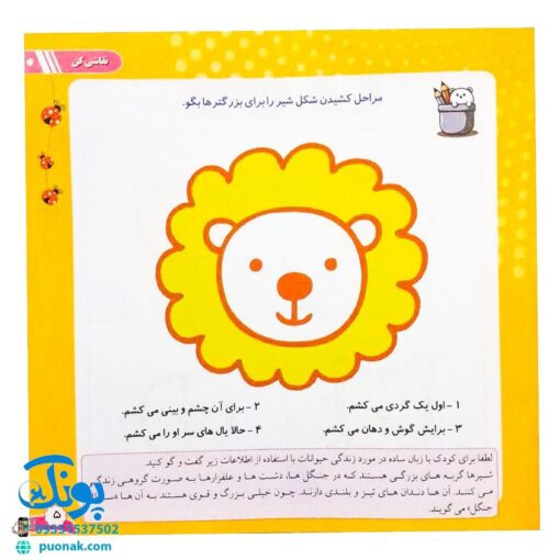 مجموعه کتاب های مهارت محور کفشدوزک جلد سی و نهم ۳۹ (آموزش گام به گام نقاشی، ترسیم حیوانات) تقویت مهارت های اساسی کودکان ۴ تا ۶ سال