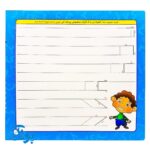 کتاب وایت بردی بنویس و پاک کن دفتر تمرین و آموزش لوحه نویسی به همراه اشکال هندسی
