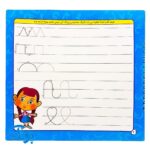 کتاب وایت بردی بنویس و پاک کن دفتر تمرین و آموزش لوحه نویسی به همراه اشکال هندسی