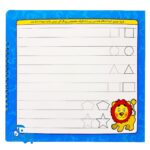 کتاب وایت بردی بنویس و پاک کن دفتر تمرین و آموزش لوحه نویسی به همراه اشکال هندسی