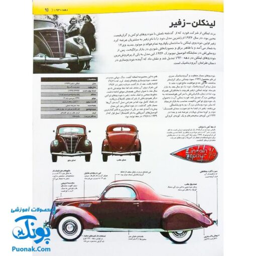 کتاب دایره المعارف مصور ماشین سایان (گلاسه)