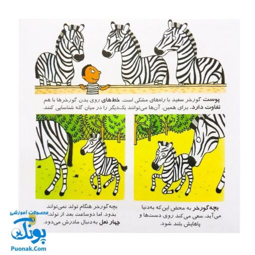 کتاب دایره المعارف کوچک من درباره ی باغ وحش