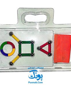 بازی فکری مگنت آهنربایی دانش آموزی بسته مدارس راد و گوی ۲۲ قطعه Play Magnet