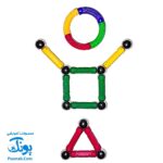 بازی فکری مگنت آهنربایی دانش آموزی بسته مدارس راد و گوی ۲۲ قطعه Play Magnet