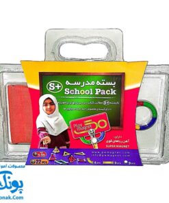 بازی فکری مگنت آهنربایی دانش آموزی بسته مدارس راد و گوی ۲۲ قطعه Play Magnet