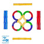 بازی فکری مگنت تیپ دو کلاسیک راد و گوی مگ (۶۴ تکه) Play Magnet