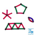 بازی فکری مگنت سبک خمیده راد و گوی ۹۴ قطعه کلاسیک Play Magnet