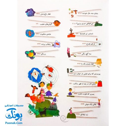 مجموعه کامل کتاب های نارنجی (با قاب) ، (۳۶۶ قصه‌ ی تصویری در ۵۲ جلد برای روزهای سال برای کودکان ۶ تا ۱۰ سال)