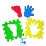 پازل کفپوش فومی استپ دست و پا ۱۶ قطعه بهتا