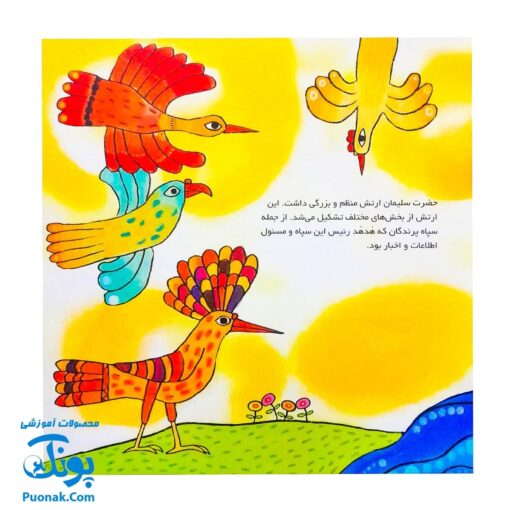 کتاب کودک و قرآن (مجموعه قصه های حیوانات در قرآن : هدهد سلیمان)
