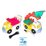 بازی ساز و باز بیل مکانیکی و کمپرسی آچار به دست برند زینگو