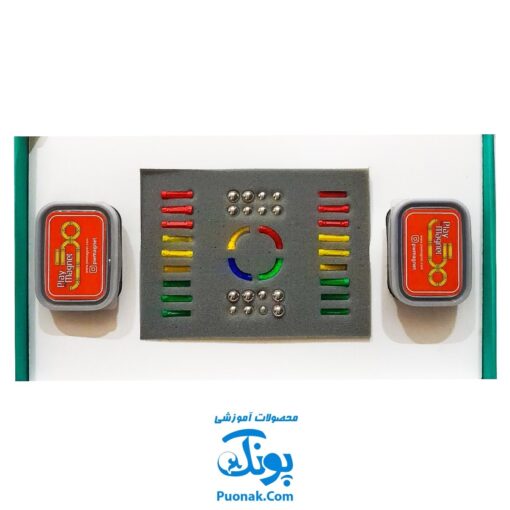 بازی فکری مگنت تیپ سه راد و گوی ۱۱۶ قطعه کلاسیک Play Magnet
