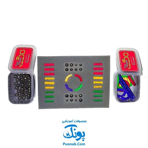 بازی فکری مگنت تیپ سه راد و گوی ۱۱۶ قطعه کلاسیک Play Magnet