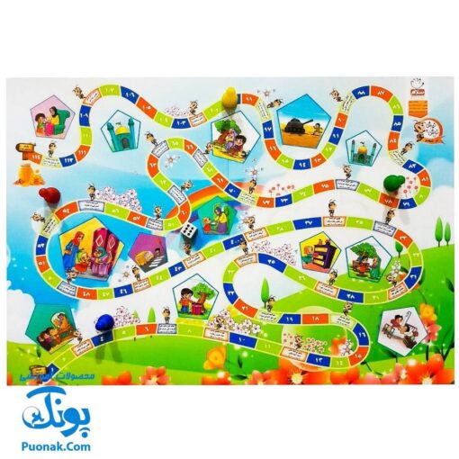 بازی نیش و نوش (آموزش رفتارهای اخلاقی با نگاه دینی، ۴ بازی جذاب، سرگرمی، آموزش تربیت)
