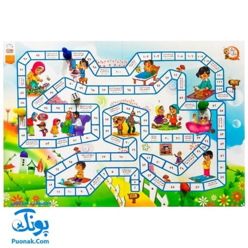 بازی نیش و نوش (آموزش رفتارهای اخلاقی با نگاه دینی، ۴ بازی جذاب، سرگرمی، آموزش تربیت)