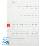 کتاب خوش خطی پنجم دبستان خیلی سبز (کتابی برای رهایی از خرچنگ ها و قورباغه ها)