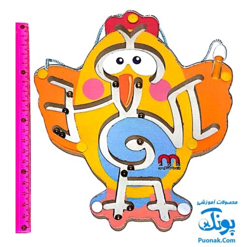 بازی فکری ماز مغناطیسی مدل خروس