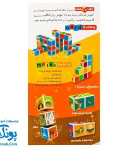 مکعب های مغناطیسی سه تایی حیوانات ساوانا