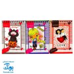 دفترچه نقاشی جادویی رنگین کمانی زغالی مدل وحدت (۸ برگ به همراه مداد چوبی ۱۲*۸)
