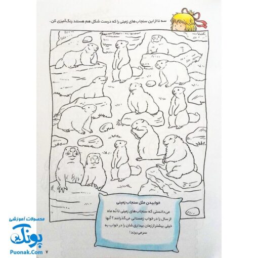 کتاب کار کانی کوچولو ۶ : با نقاشی و بازی آماده ی خواب شو : راهکارهایی برای خواب راحت، نقاشی های خیال انگیز برای رنگ آمیزی (پیش دبستانی ها و سال های اول و دوم)