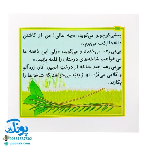 کتاب مجموعه قصه های بی بی رعنا همگام با کلاس اولی ها جلد ۱۰ باز باران (تقویت روان خوانی و املا)