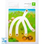 کتاب کار کومن ادراک دیداری فضایی ۱ (پرورش مهارت های تفکر کودک از طریق دنبال کردن مسیرها، ماز، رنگ آمیزی و جور کردن چورچین ها)