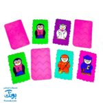 کارت بازی حافظه خانواده ی پنگوئن ها نردبان