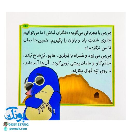 کتاب مجموعه قصه های بی بی رعنا همگام با کلاس اولی ها جلد۷ چاره ی کار فرار از مشکل نیست (تقویت روان خوانی و املا)