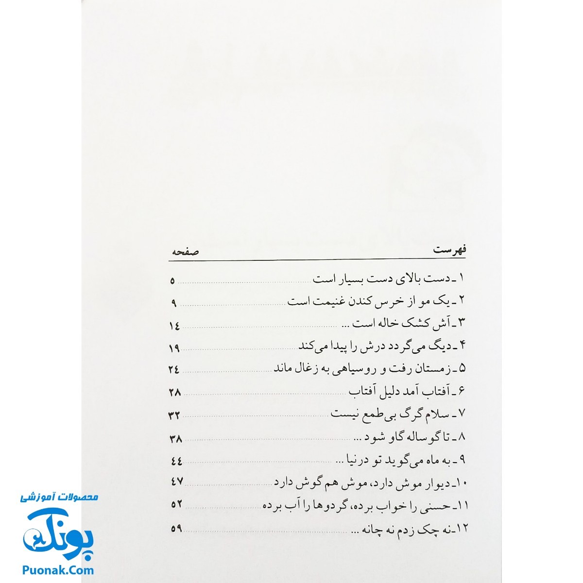 کتاب حسنی را خواب برده... و ۱۱ مثل و متل دیگر (مجموعه قصه‌های حسنی ۲)