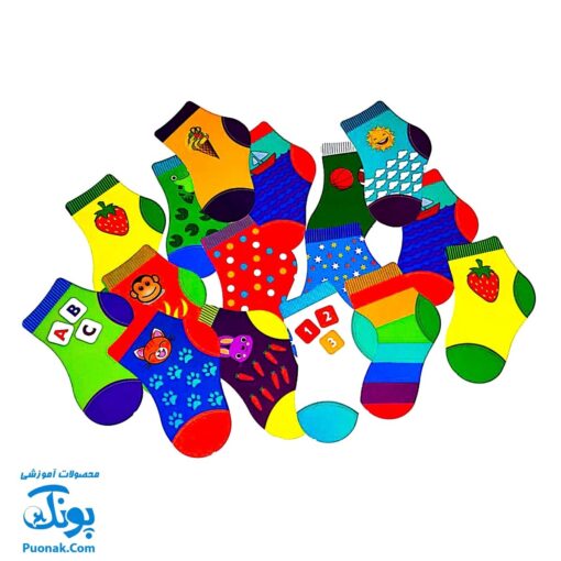 بازی جوراب چین (جوراب ها را جفت کن)