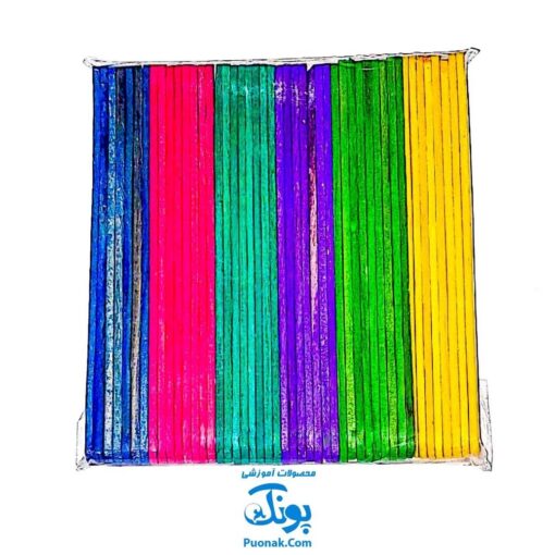 چوب بستنی آبسلانگ رنگی