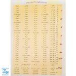 کاربرگ هفتگی پایه ششم دبستان حسامی (تمام دروس هماهنگ با آخرین عملکرد ارزشیابی کیفی - توصیفی وزارت آموزش و پرورش)