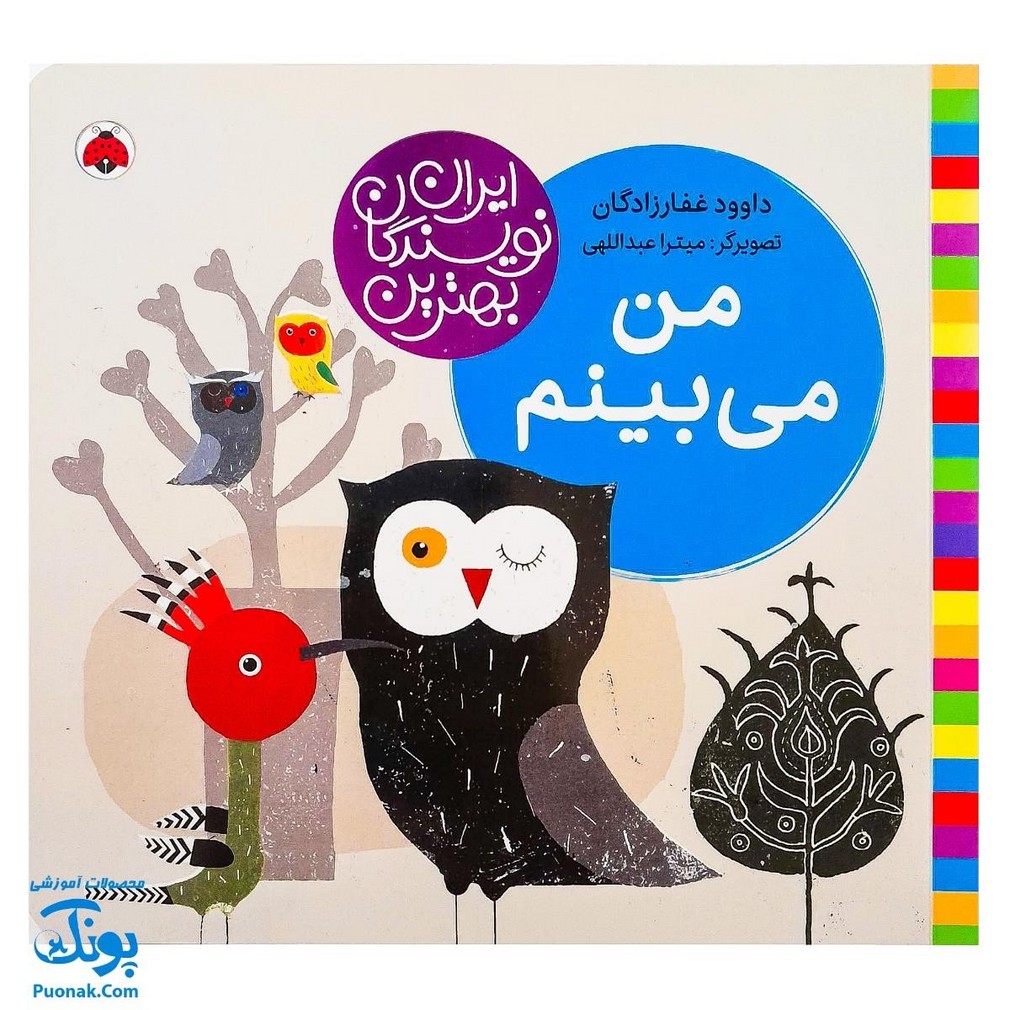 کتاب من میبینم از مجموعه ی مجموعه بهترین نویسندگان ایران