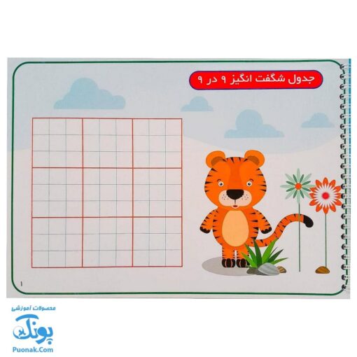 کتاب وایت بردی ریاضی کلاس دوم دبستان آوای بامداد | Math Work Book