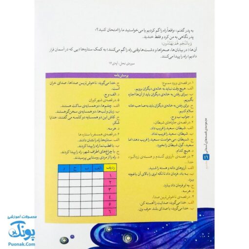 قصه های آسمانی کتاب آرزوی دانه و هسته جلد دوم