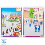 لوح پوستر سیمی تصویری معلم بخش نگاره ها کلاسی ویژه معلم نشر فرای علم (آموزش نگاره های فارسی اول دبستان ۵ برگ سایز ۷۰*۵۰)